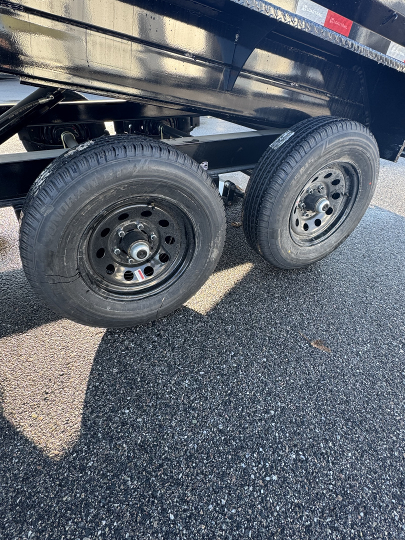 New 2026 Load Trail DE72X12 Dump Trailer Ramps & Tarp