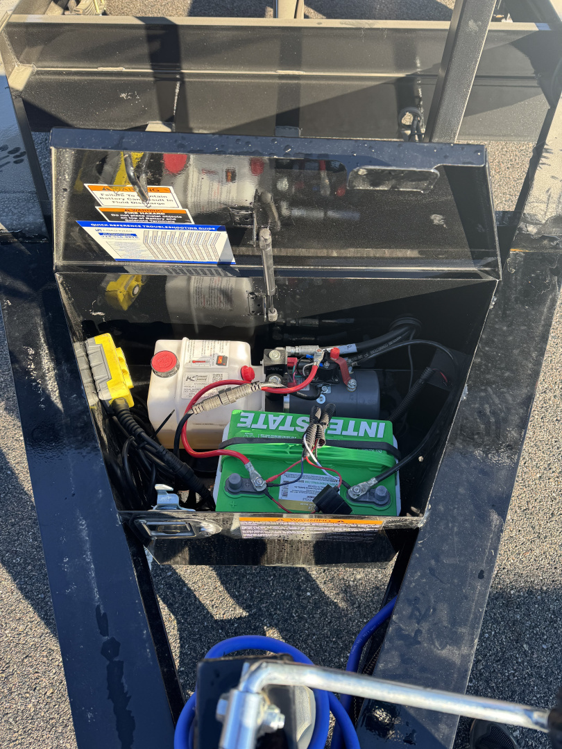 New 2026 Load Trail DE72X12 Dump Trailer Ramps & Tarp