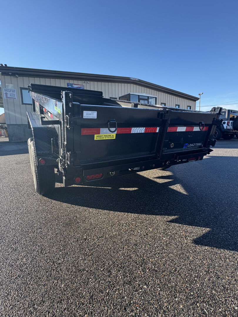 New 2026 Load Trail DE72X12 Dump Trailer Ramps & Tarp