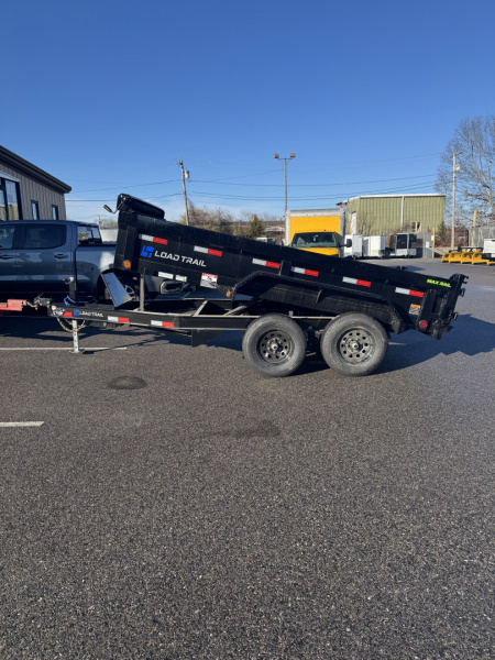 New 2026 Load Trail DE72X12 Dump Trailer Ramps & Tarp