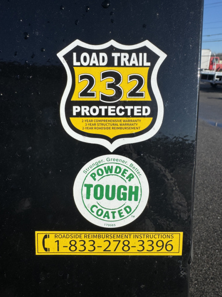 New 2026 Load Trail DE72X12 Dump Trailer Ramps & Tarp