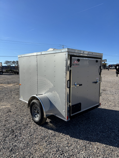 New 2026 Rock Solid Cargo 5 X 8 3K Enclosed Trailer