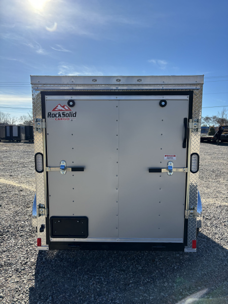 New 2026 Rock Solid Cargo 5 X 8 3K Enclosed Trailer