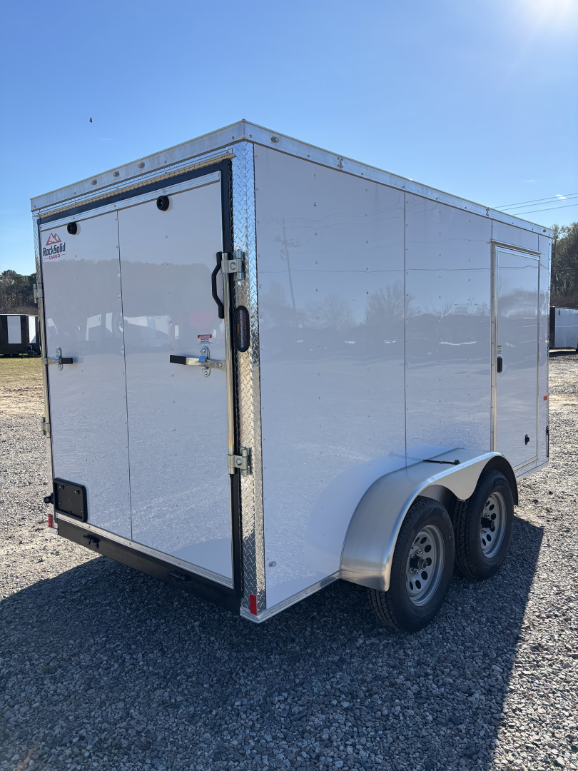 New 2026 Rock Solid Cargo 6 X 12 7K Enclosed Trailer