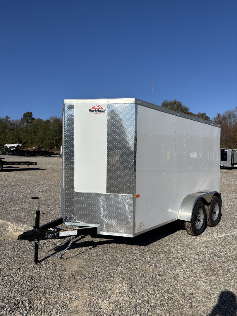 New 2026 Rock Solid Cargo 6 X 12 7K Enclosed Trailer