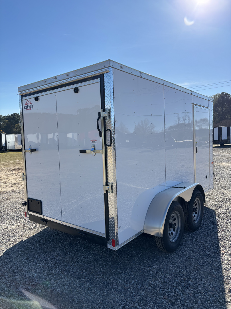New 2026 Rock Solid Cargo 6 X 12 7K Enclosed Trailer