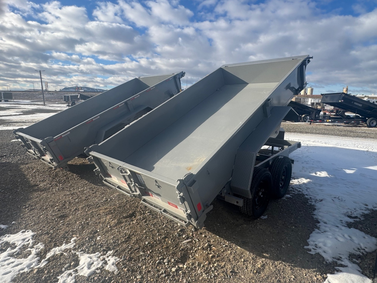 New 2026 Liberty LD7 72x12 Dump Trailer (7K GVW)