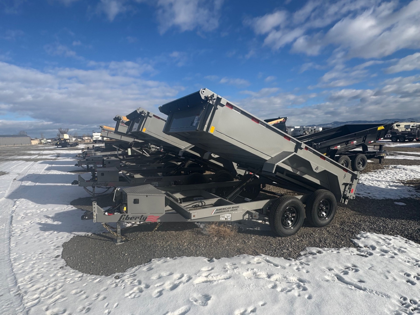 New 2026 Liberty LD7 72x12 Dump Trailer (7K GVW)