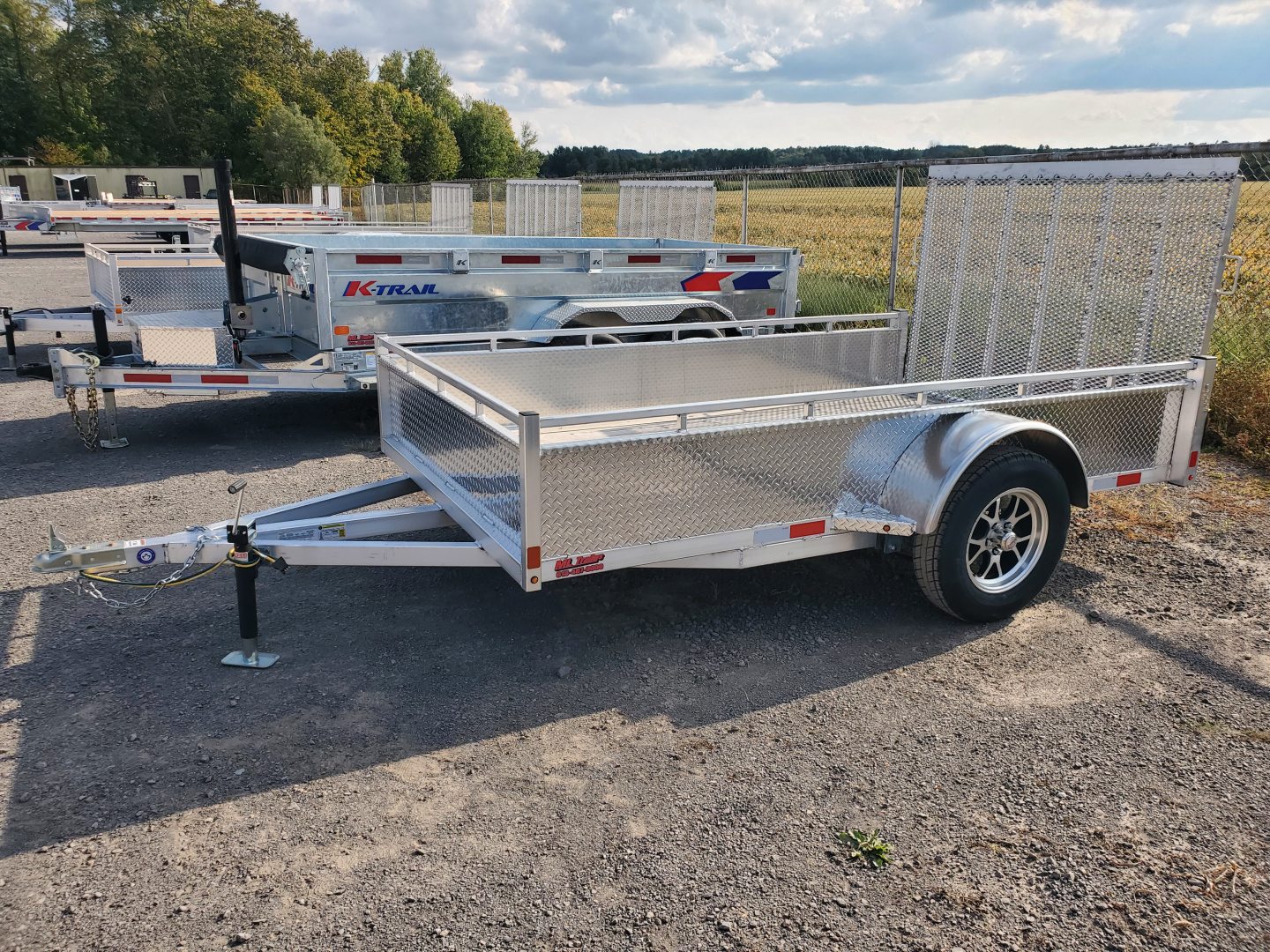 New 2026 Enbeck All Aluminum 6'x10' SA-3500 Utility Trailer