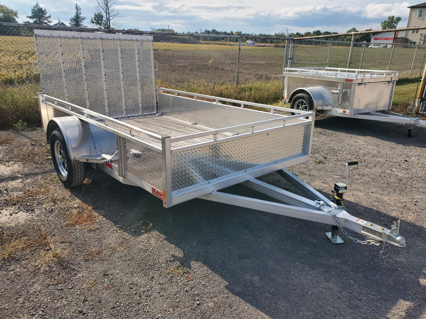 New 2026 Enbeck All Aluminum 6'x10' SA-3500 Utility Trailer