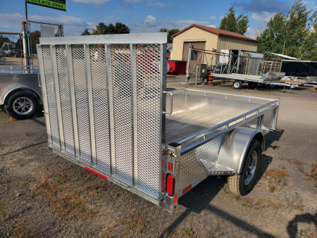 New 2026 Enbeck All Aluminum 6'x10' SA-3500 Utility Trailer