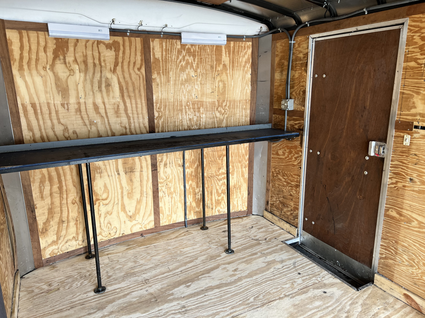 Used 2013 Haulmark 8.5x16 TALL 7’ Enclosed Rear Ramp Car Hauler Cargo Trailer