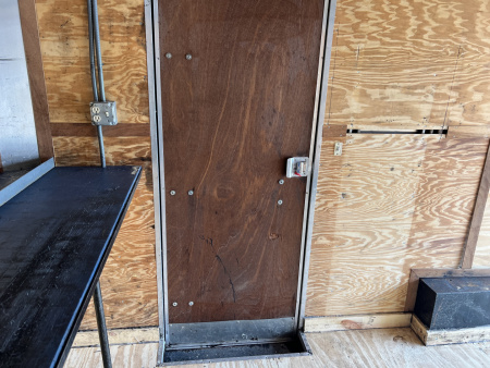 Used 2013 Haulmark 8.5x16 TALL 7’ Enclosed Rear Ramp Car Hauler Cargo Trailer