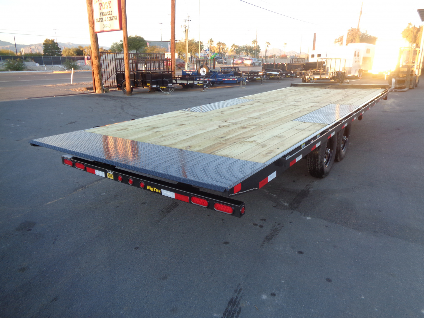 New 2026 BIG TEX Trailers * 14OT-264* 24Ft 14K Heavy Duty Over-The-Axle Tilt Equipment Trailer