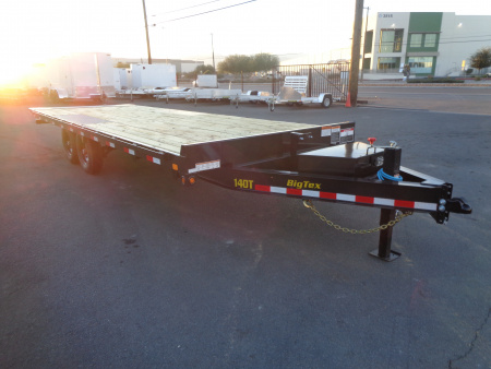 New 2026 BIG TEX Trailers * 14OT-264* 24Ft 14K Heavy Duty Over-The-Axle Tilt Equipment Trailer