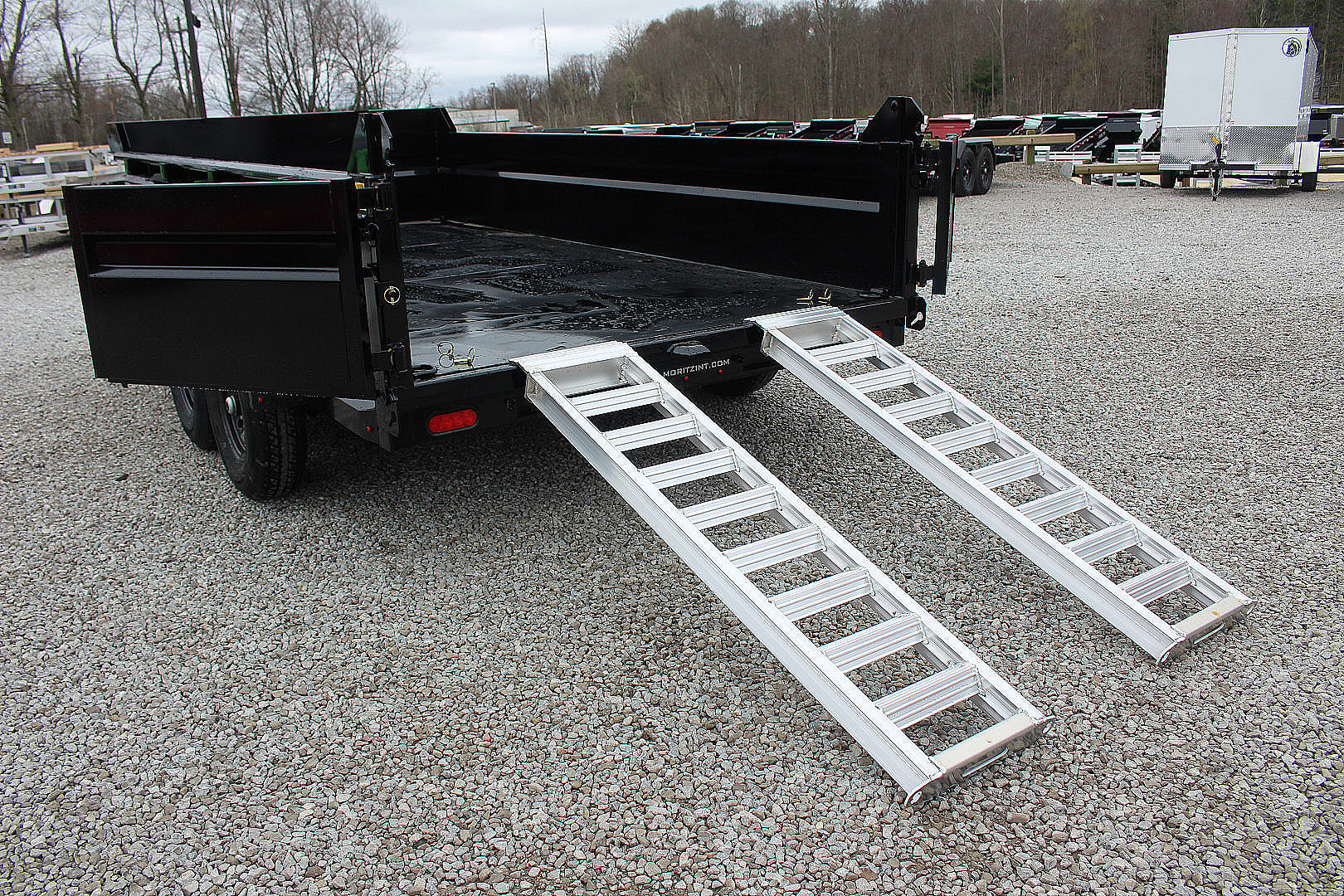 New 2026 Moritz 6' 10" x 14' Heavy Commercial DLH Series Dump Trailer - 14000# GVW