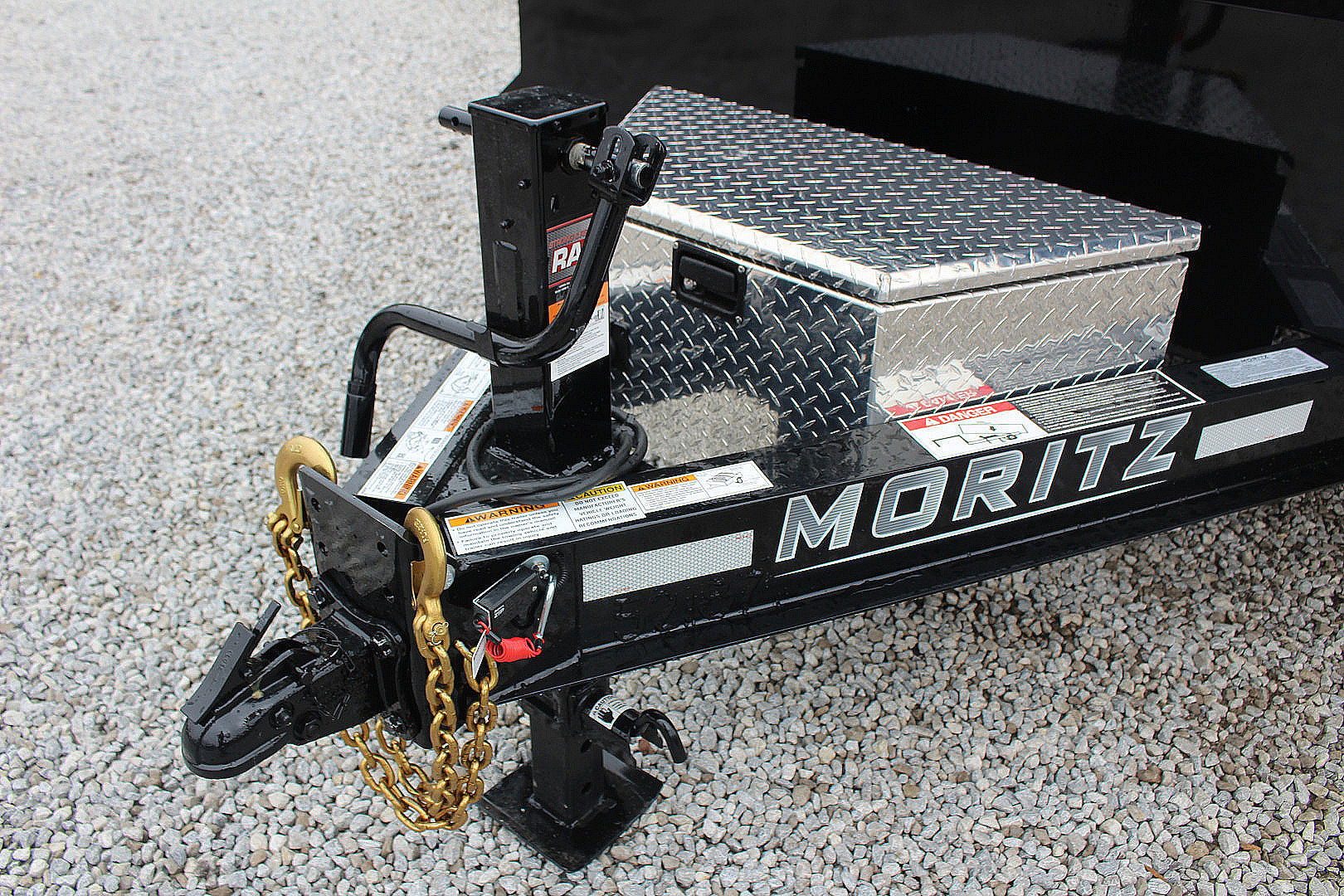 New 2026 Moritz 6' 10" x 14' Heavy Commercial DLH Series Dump Trailer - 14000# GVW