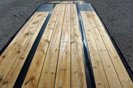 New 2026 Moritz FDGH Hydraulic Tail 32' GOOSENECK Deckover Flatbed Trailer- 25900# GVW