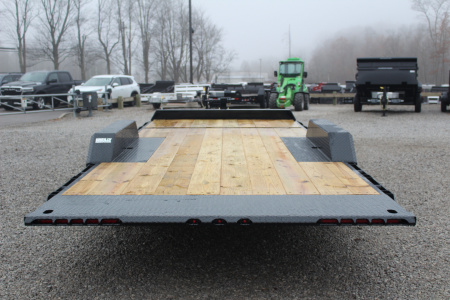 New 2026 Moritz 7' x 16' + 4' Low Pro - Gravity Tilt - Tilt Trailer - 22900# GVW