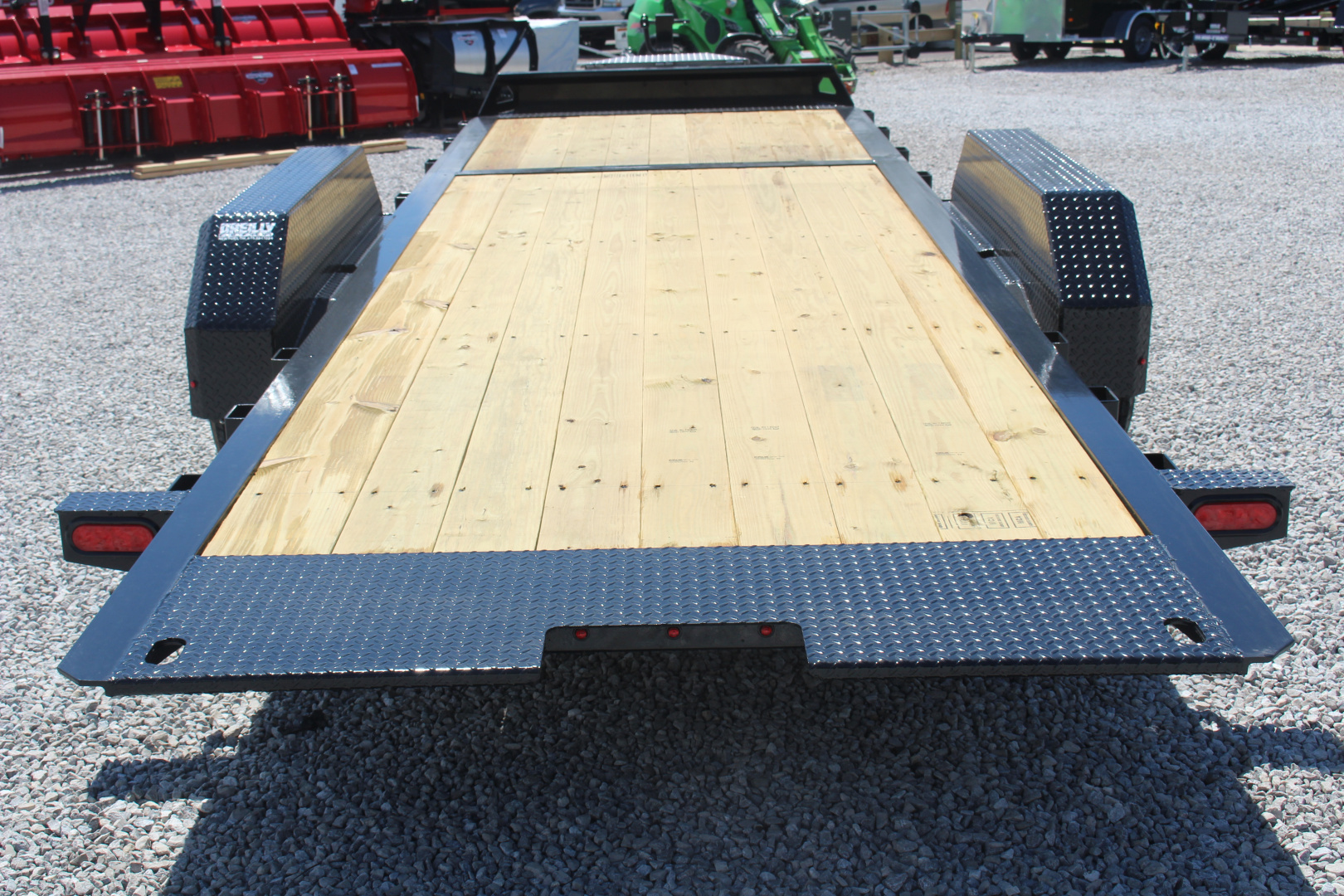 New 2026 Moritz 7' x 16' + 6' Low Pro - Gravity Tilt - Tilt Trailer - 14000# GVW