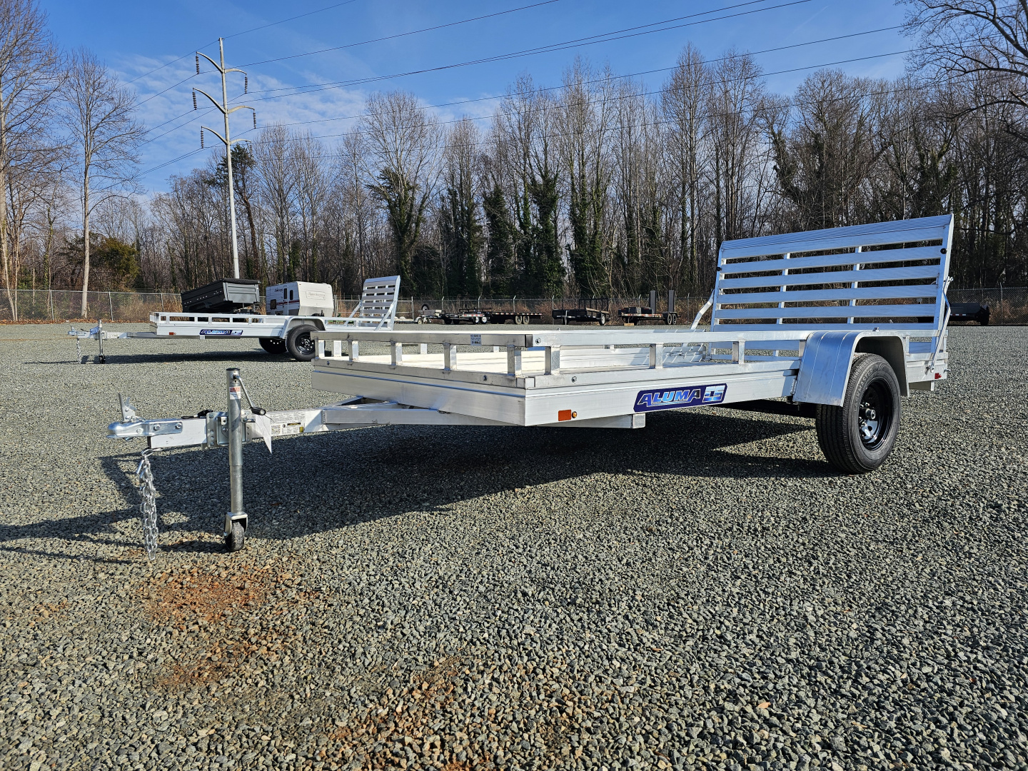 New 2026 ALUMA 7812ES Utility Trailer