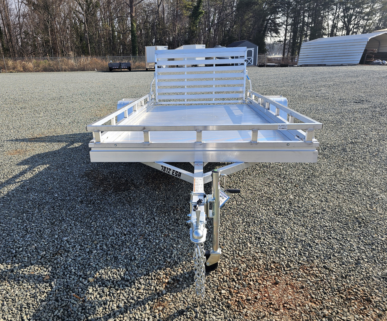 New 2026 ALUMA 7812ES Utility Trailer