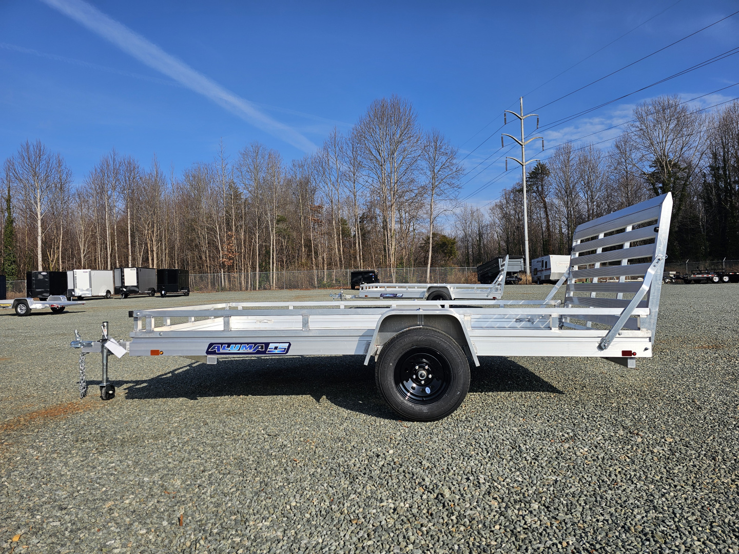 New 2026 ALUMA 7812ES Utility Trailer