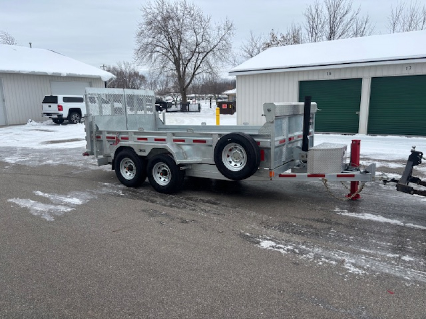 New 2026 N & N Trailers 7x14 14K Dump Trailer