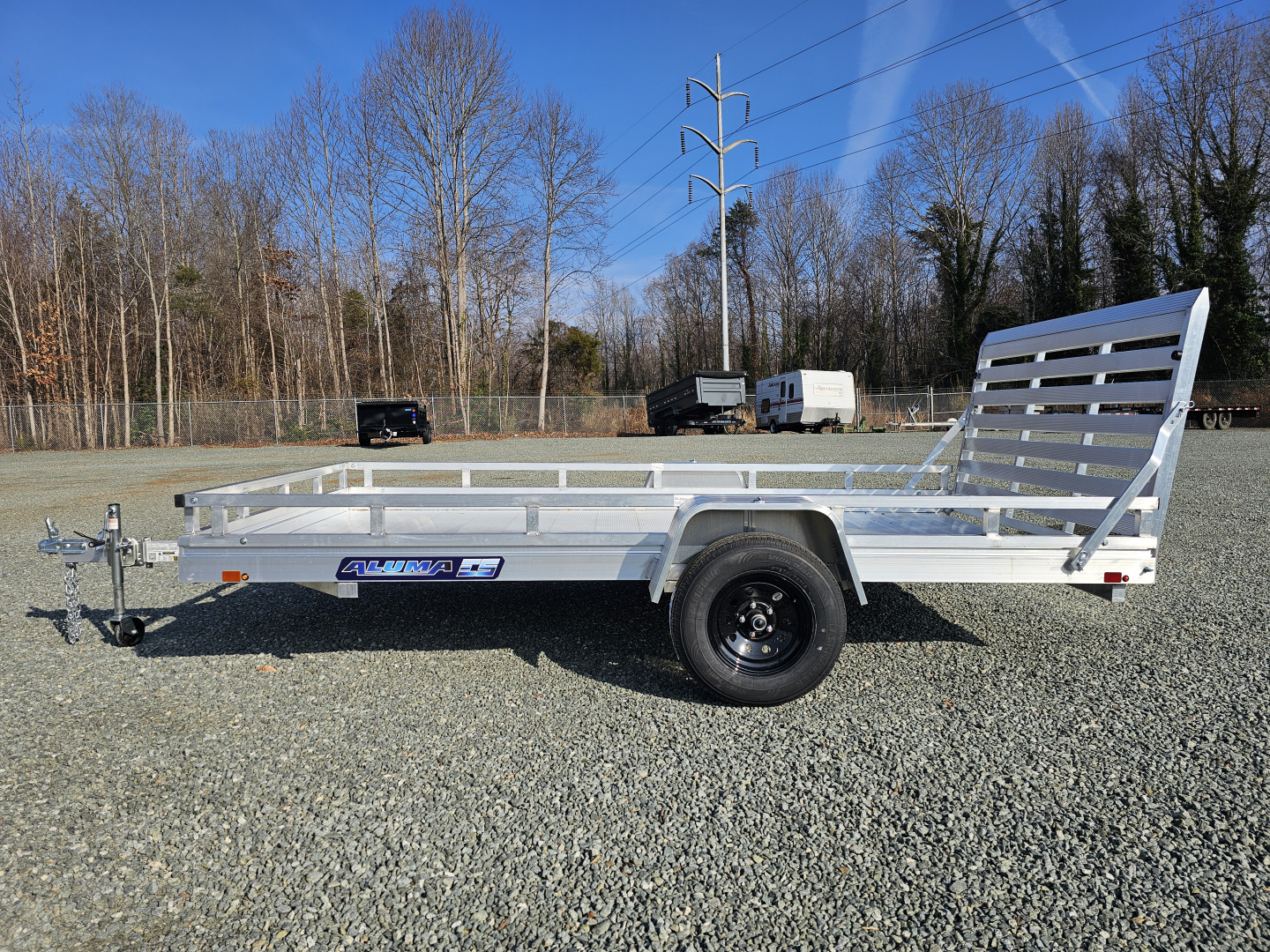 New 2026 ALUMA 7812ES Utility Trailer