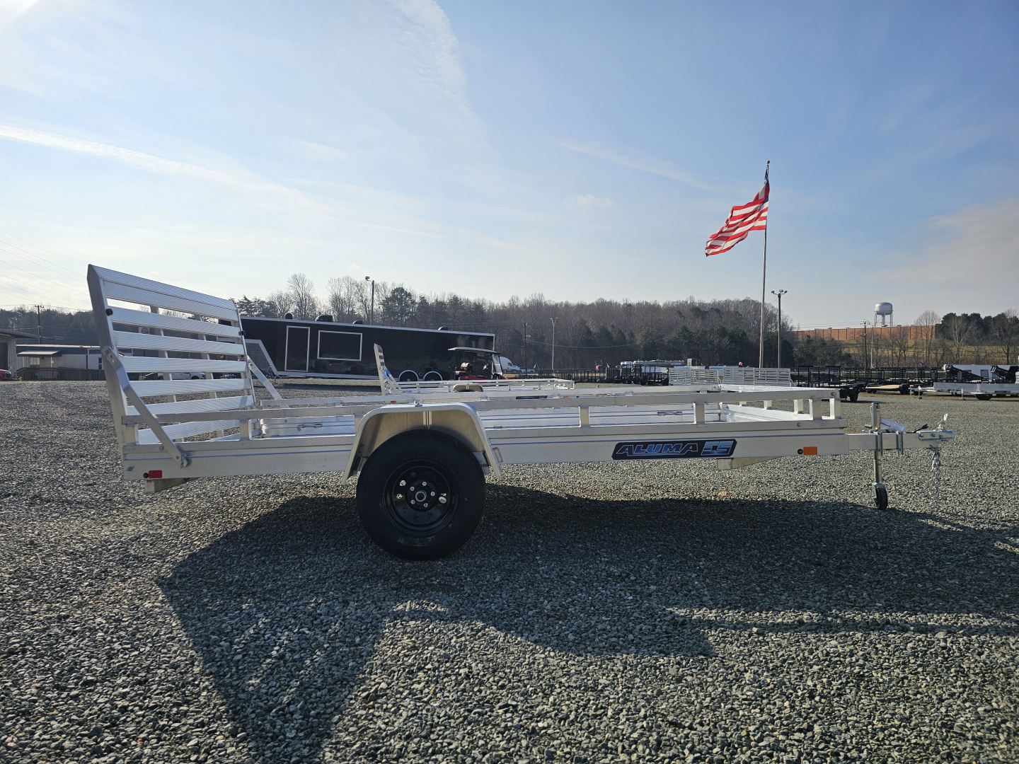 New 2026 ALUMA 7812ES Utility Trailer