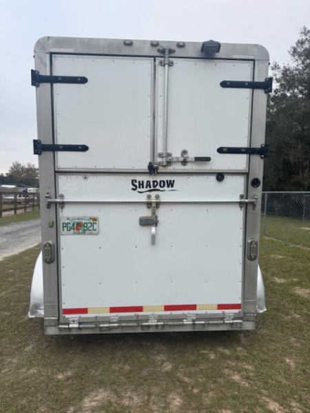 Used 2007 Shadow Stablemate 2H Straight Load Horse Trailer
