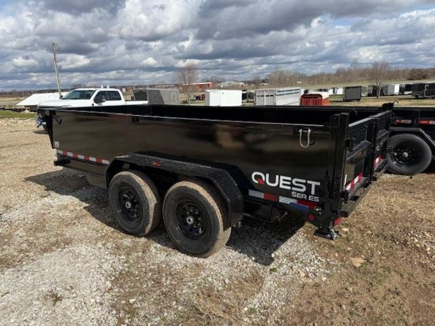 New 2026 PJ Trailers PJ 14K QUEST 6" CHANNEL (D7) 83"x14' Dump Trailer