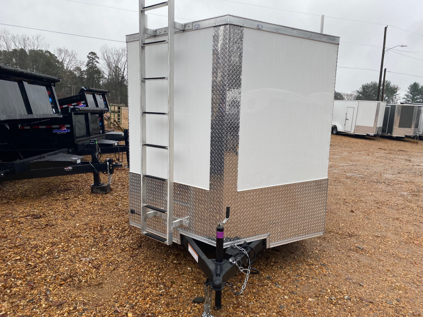 New 2026 Choice Cargo 7X14TA CONTRACTOR Cargo / Enclosed Trailer