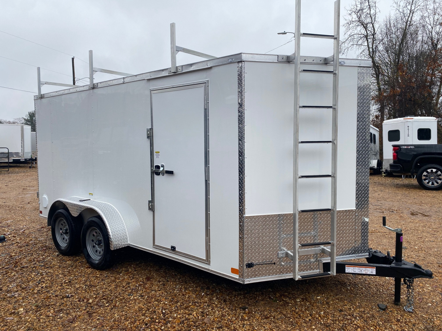 New 2026 Choice Cargo 7X14TA CONTRACTOR Cargo / Enclosed Trailer