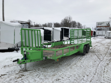 New 2026 Load Trail 20' W/ SIDE LOADING GATE Landscape Trailer