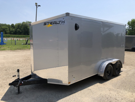 New 2025 Stealth Trailers 7X14 W/ 78  INTERIOR Cargo / Enclosed Trailer