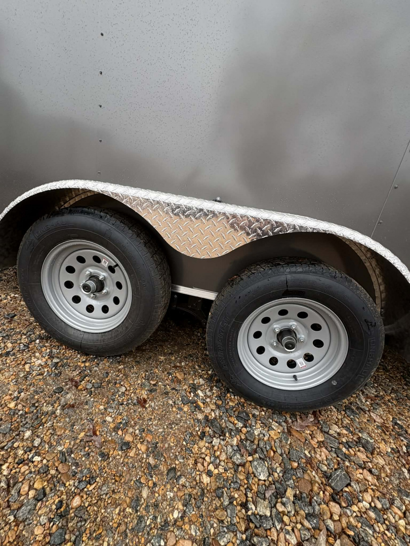 New 2026 Diamond Cargo 7x14ta CHARCOAL Cargo / Enclosed Trailer