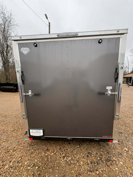 New 2026 Diamond Cargo 7x14ta CHARCOAL Cargo / Enclosed Trailer