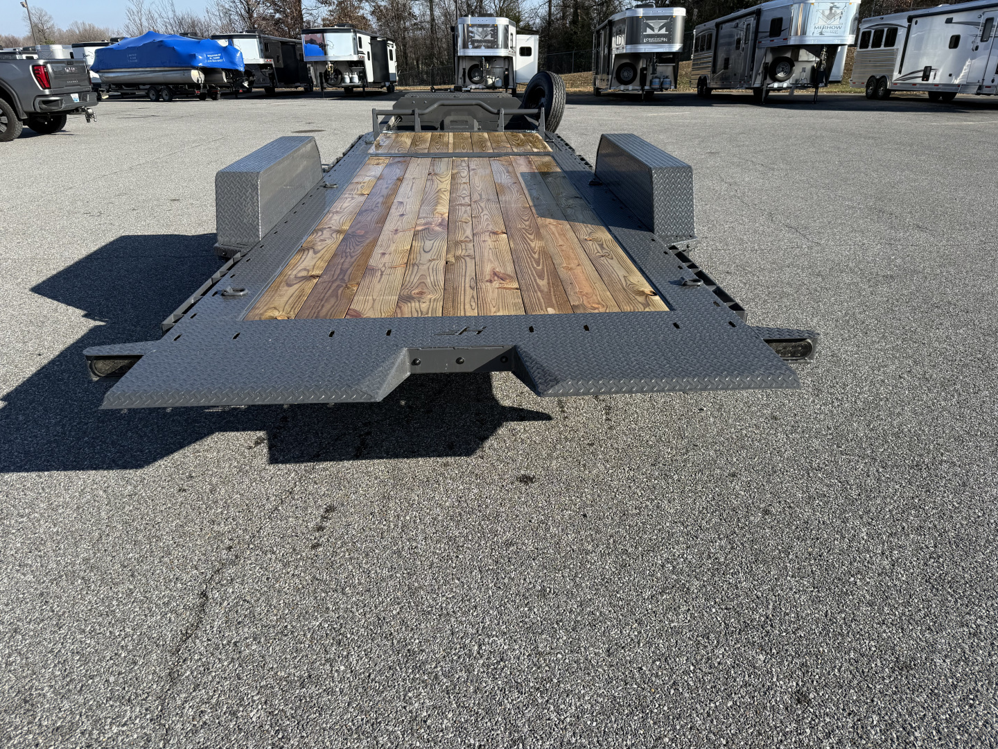 New 2026 Horizon Trailers ETZ 22'X83" TILT Equipment Trailer