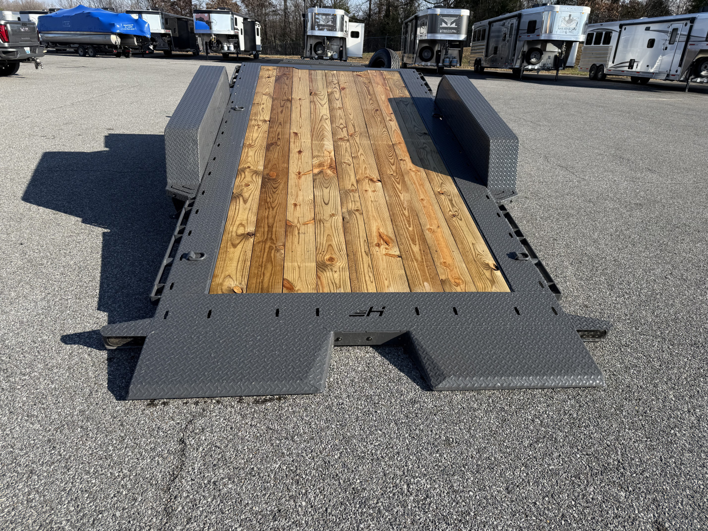 New 2026 Horizon Trailers ETZ 22'X83" TILT Equipment Trailer