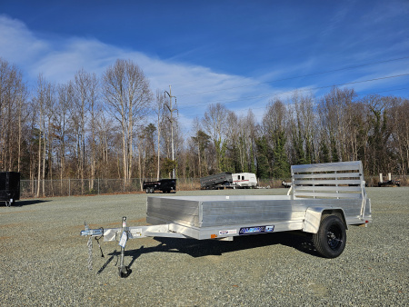 New 2026 Aluma 6812H w/ 12  Solid Sides Utility Trailer