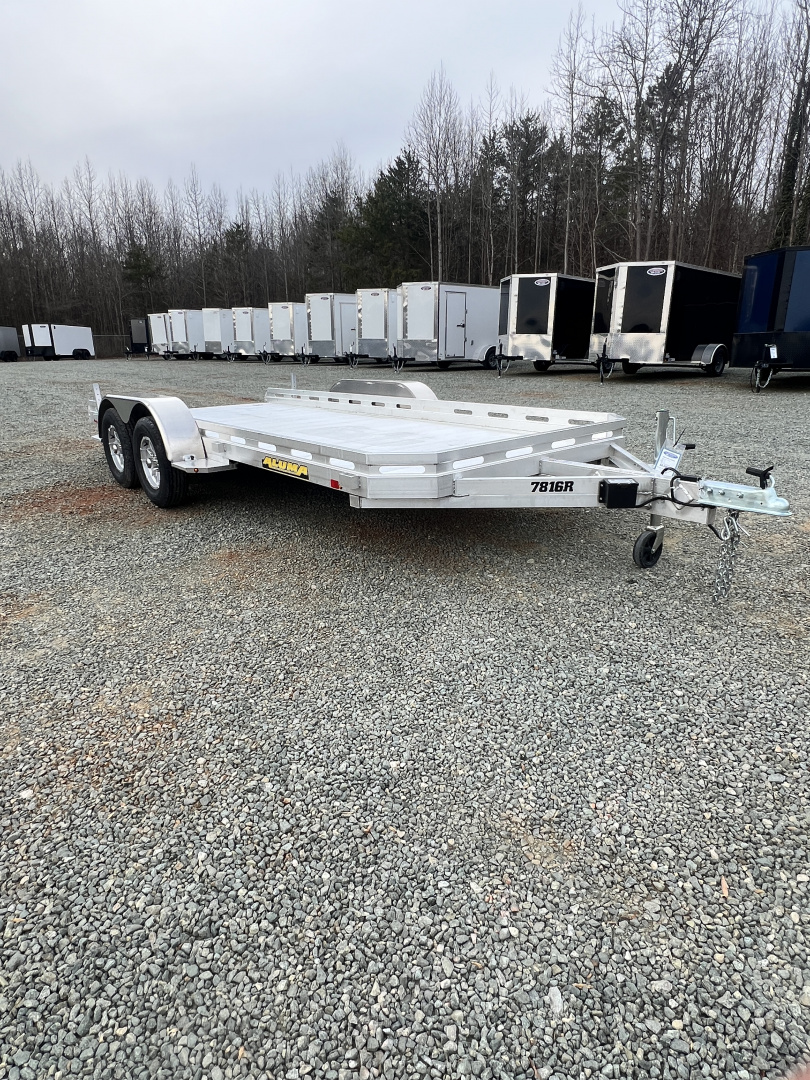 New 2026 Aluma 7816TA Utility Trailer