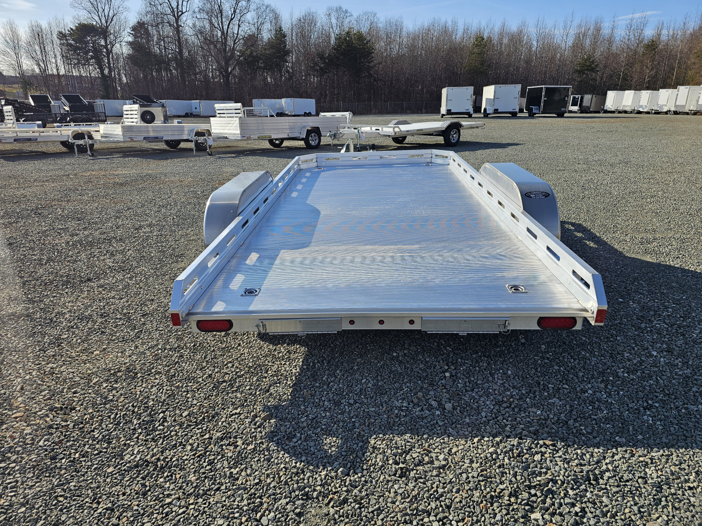 New 2026 Aluma 7814TA Utility Trailer