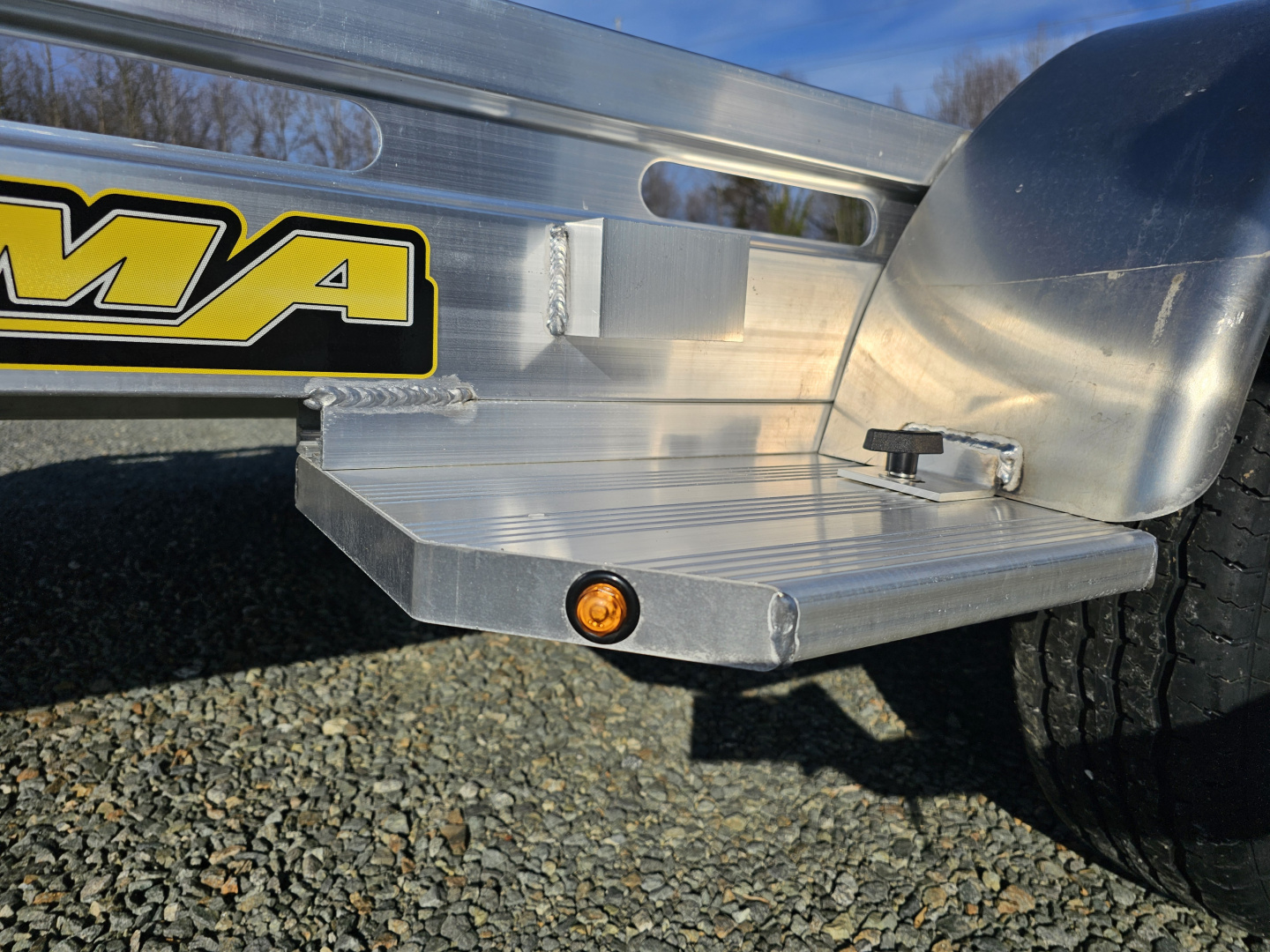 New 2026 Aluma 7814TA Utility Trailer