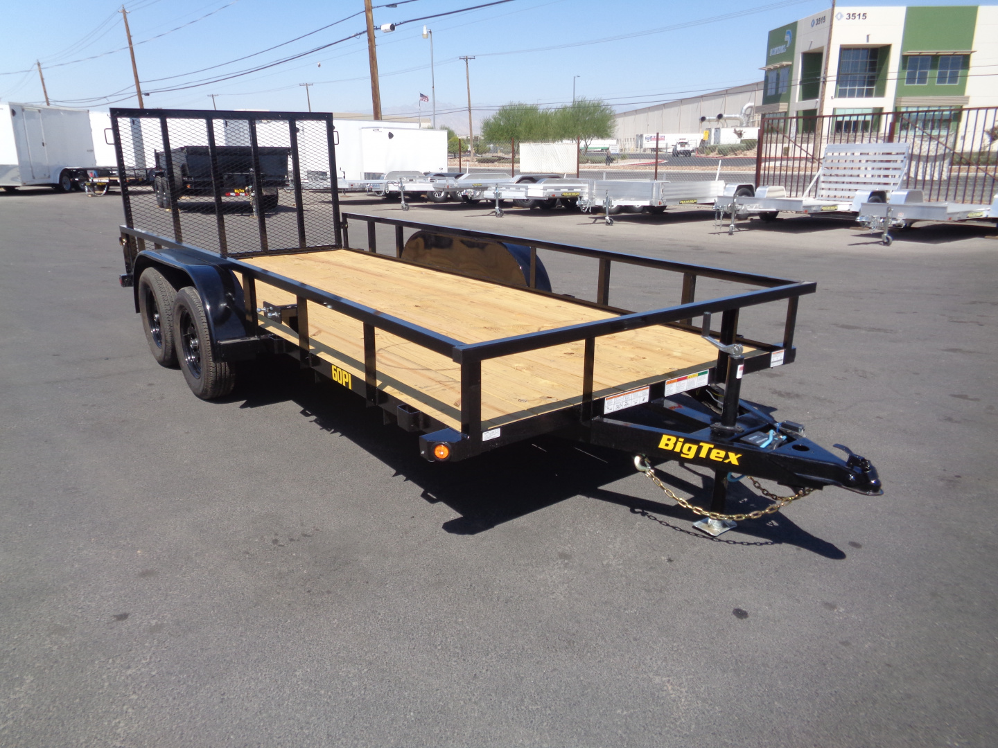 New 2026 Big Tex Trailer * 60PI-16 * 16Ft Tandem Axle Utility Trailer