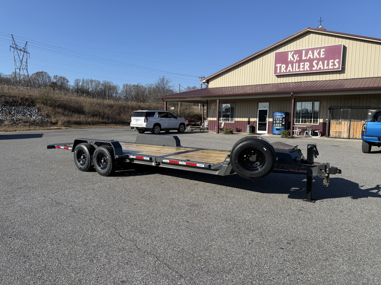 New 2026 Horizon Trailers ETZ 22'X83" TILT Equipment Trailer