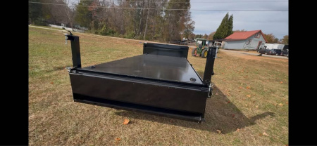 New 2026 Hawke Trailers 6x12 deck over dropsides Dump Trailer