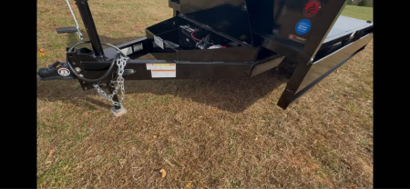 New 2026 Hawke Trailers 6x12 deck over dropsides Dump Trailer