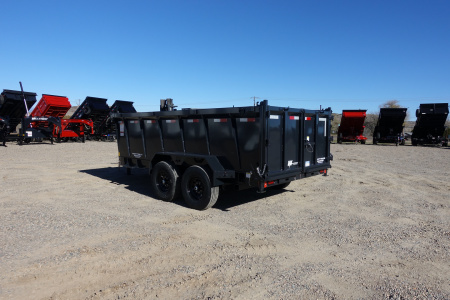 New 2026 Hillcrest Trailers 7'x14'x40" 14k GVWR Dump Trailer