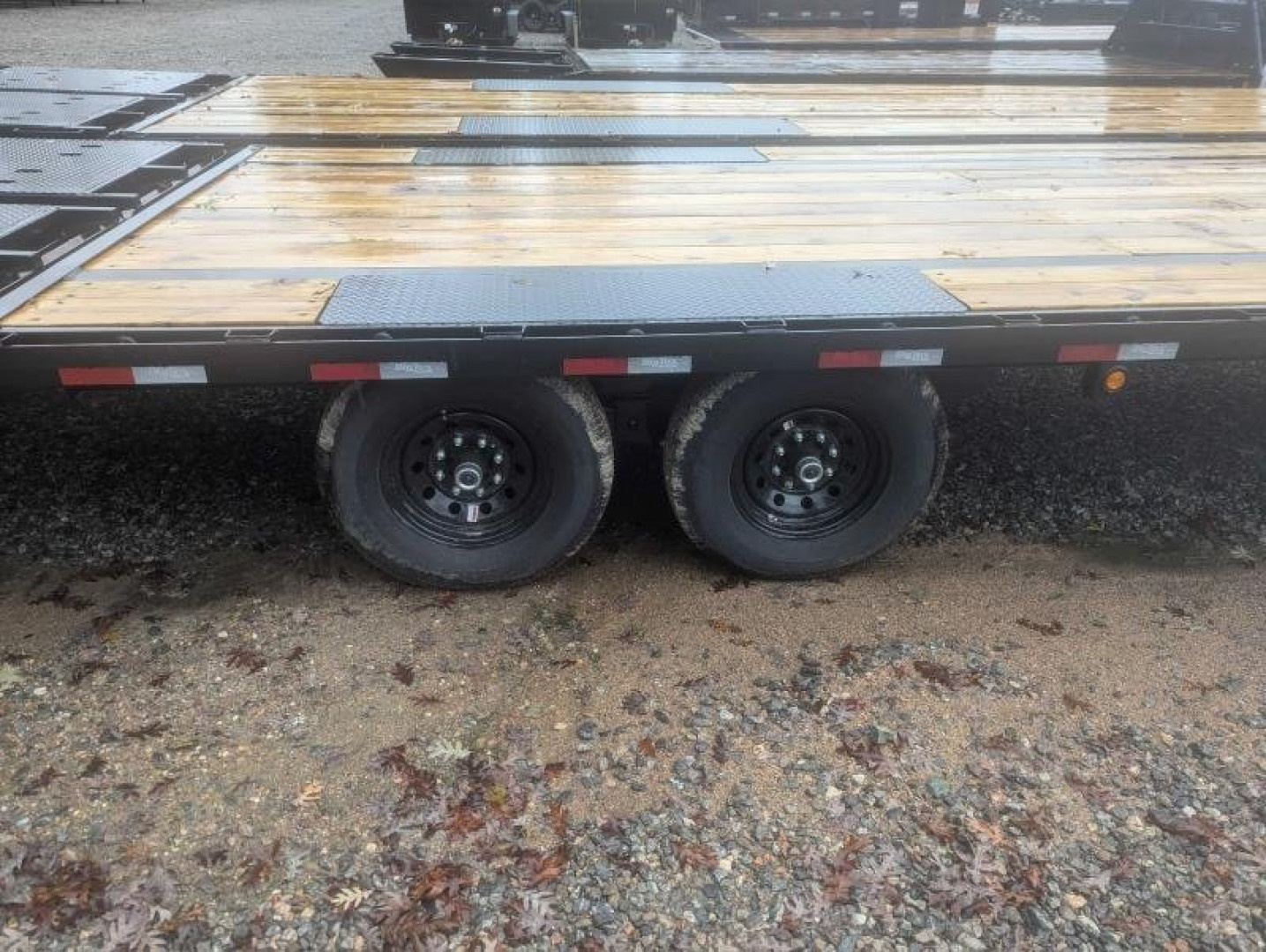 New 2026 Big Tex Trailers 25+5 14GN Single Wheel Tandem Gooseneck w/ Mega Ramps 15900 GVWR Flatbed Trailer